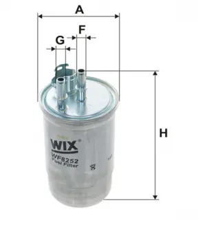 Фільтр палив. / PP838 / 3 (WIX-Filtron) WIX FILTERS WF8252