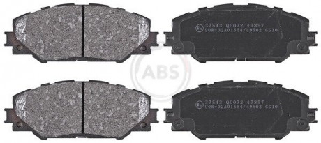 Колодка гальм. TOYOTA Rav 4 передн. (ABS) A.B.S 37543