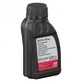Жидкость торм. DOT4 Plus (Канистра 0,25) FEBI 26748