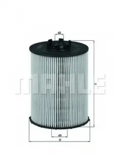 Фильтр масляный двигателя (Knecht-Mahle) MAHLE KNECHT OX636DECO
