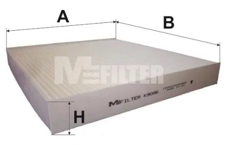 Фільтр повітряний HYUNDAI; KIA M-FILTER K9096
