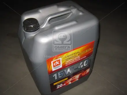 Масла моторные. <ДК> 15W-40 SG / CD (Канистра 20л) Dk-Дорожная Карта 4102871249