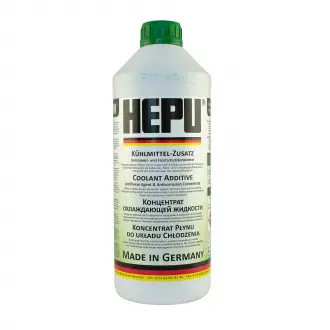 Антифриз G11 FULL GREEN (Канистра 1,5 л) HEPU P999-GRN
