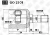 ШРУС внутренний Mazda 6 02-15 (р: 28 / вн: 32) Trialli GO 2509 (фото 2)