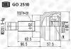 ШРУС наружный MAZDA 6 07-15 (р: 28 / вн: 33) Trialli GO 2510 (фото 2)