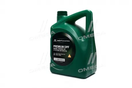 Масло ДВС 5W-30 6 л Premium DPF Diesel MOBIS MOBIS (KIA, Hyundai) 05200-00620