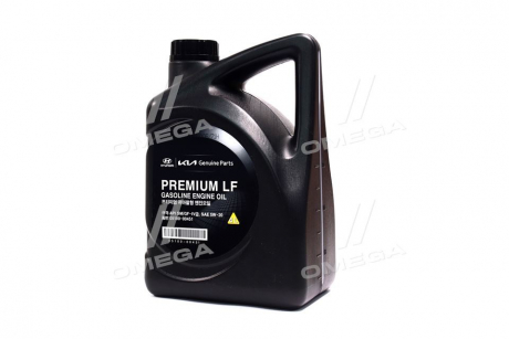 Масло ДВС 5W-20 4л Premium LF Gasoline MOBIS (KIA, Hyundai) 05100-00451 (фото 1)