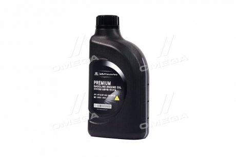 Масло ДВС 5W-20 1л Premium Gasoline MOBIS (KIA, Hyundai) 05100-00121 (фото 1)