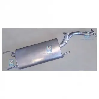 Труба глушника центральна частина TOYOTA 1740350151