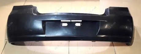 Бампер задний (пластик черный, а не крашенный, хэтчбек) Aftermarket 1018006132