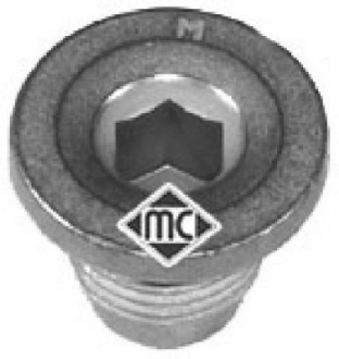 Пробка сливная поддона с резьбой Metalcaucho 05442 (фото 1)