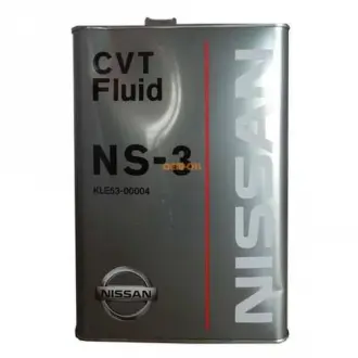 МАСЛО 4L ATF CVT NS-3 синтетической (для вариаторов) NISSAN KLE53-00004