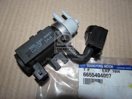 Модулятор турбины вакуумный Ssang Yong SSANGYONG 6655404097