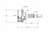 ШРУС внутренний R 1.6L Chinese (Z 25/29) Lifan 520 Aftermarket SLAL22005 (фото 2)