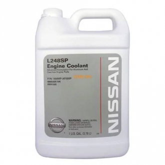 Антифриз Engine Coolant L248SP -80 ° С 1GAL 3,78 л NISSAN 999MP-AF000P