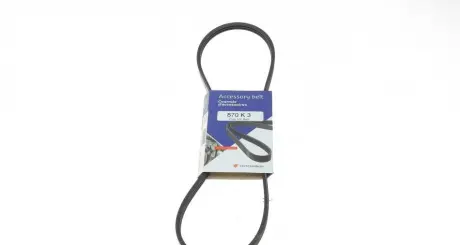 Фото 1 - поликлиновой ремень Poly V® (870 K 3) HUTCHINSON 870K3 Поликлиновой ремень Poly V® (870 K 3) HUTCHINSON 870K3 (фото 1)