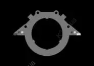 Крышка сальника коленвала заднего Chery Amulet Aftermarket 480-1005021