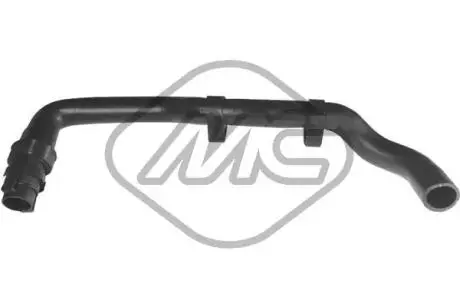 Патрубок радиатора нижний Metalcaucho 08294