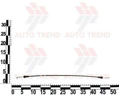Трос замка двери передней левый KIA CERATO MOBIS (KIA, Hyundai) 81391-2F000