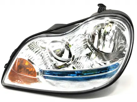 Фара передняя L Geely CK 1F с корректором Aftermarket 1017015736