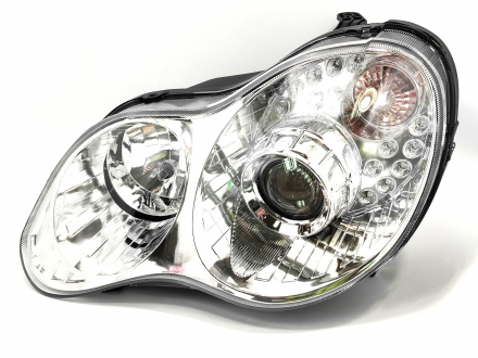 Фара передняя c корректором L Geely CK2 Aftermarket 1017001026