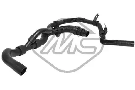 Патрубок радіатора Metalcaucho 08436