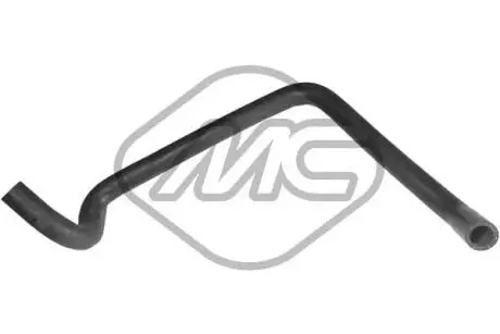 Патрубок радиатора Metalcaucho 08314