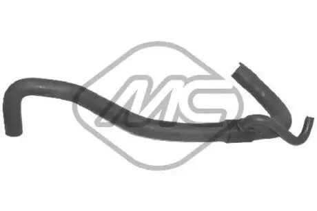 Патрубок радіатора Metalcaucho 08498