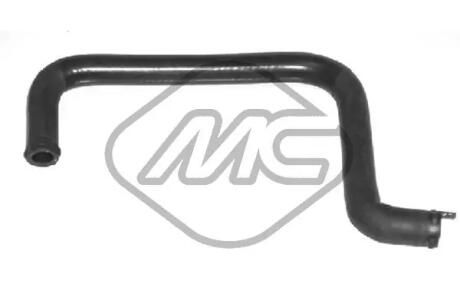 Патрубок радіатора Metalcaucho 08672