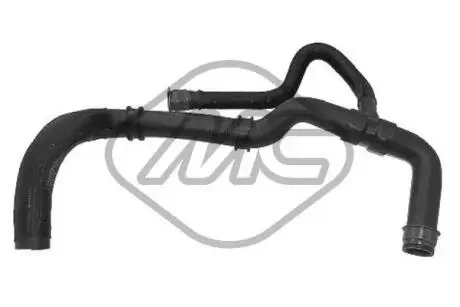 Патрубок радиатора Metalcaucho 08614