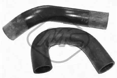 Патрубок радіатора Metalcaucho 08898