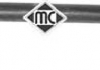 Патрубок радиатора (08897) Metalcaucho