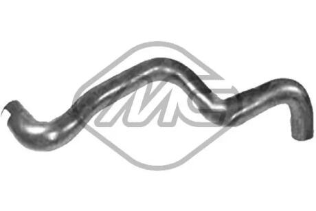 Патрубок радіатора Metalcaucho 09251