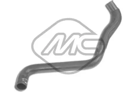 Патрубок радіатора Metalcaucho 09187