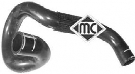 Патрубок радиатора Metalcaucho 08935