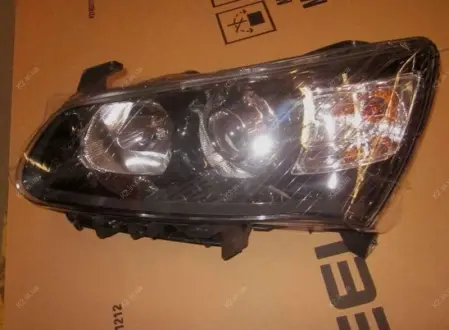 Фара передняя L Geely EC7RV (black) Aftermarket 1067004427