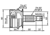 ШРУС НАРУЖН (К-Т) 35X69X30 ABS 47 Q-FIX Q131-0141 (фото 2)