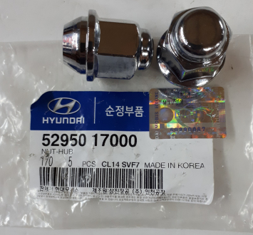 Гайка колеса MOBIS (KIA, Hyundai) 52950-17000 (фото 1)