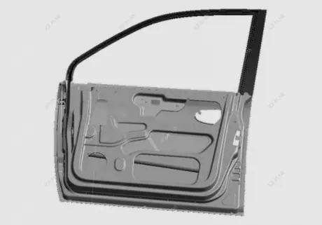 Дверь передняя R Chery Jaggi Aftermarket S21-6101020-DY