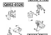 ПОДУШКА ДВИГАТЕЛЯ R (ГИДРО) Q-FIX Q002-0326 (фото 3)