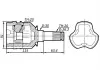 ШРУС ВНУТР L (К-Т) 23X35X20 Q-FIX Q131-0280 (фото 2)