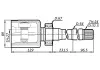 ШРУС ВНУТР R (К-Т) 27X34X24 Q-FIX Q131-1491 (фото 2)
