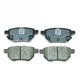 КОЛОДКИ ТОРМ задні диски Q-FIX Q093-0016