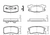 КОЛОДКИ ТОРМ задние дисковые Q-FIX Q093-0950 (фото 3)