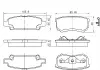КОЛОДКИ ТОРМ задние дисковые Q-FIX Q093-0952 (фото 3)