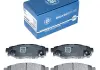 КОЛОДКИ ТОРМ задние дисковые Q-FIX Q093-0960 (фото 2)