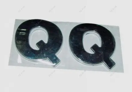 Эмблема "QQ" Chery QQ Aftermarket S11-3921141BA