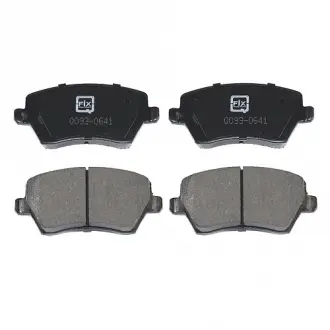 Фото 1 - колодки торм передняя Q-FIX Q093-0641 КОЛОДКИ ТОРМ передняя Q-FIX Q093-0641 (фото 1)