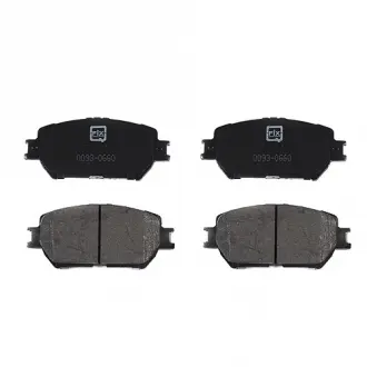 Фото 1 - колодки торм передні Q-FIX Q093-0660 КОЛОДКИ ТОРМ передні Q-FIX Q093-0660 (фото 1)