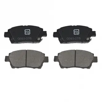 КОЛОДКИ ТОРМ передні Q-FIX Q093-0715